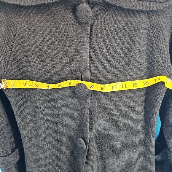 ✨ Solo Tu Vintage-Inspired Knit Coat – Size M - Made in Italy✨ - Picture 8 of 11